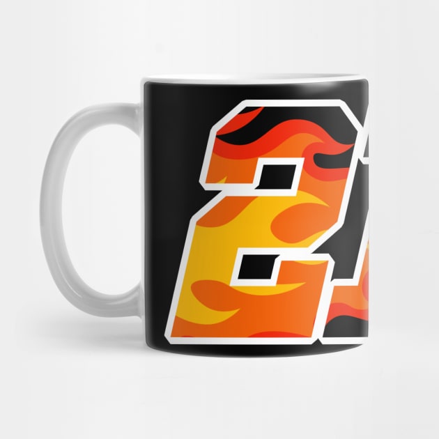 On Fire Number 21 by Kev Brett Designs